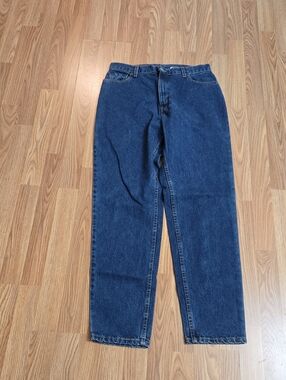 Classic women's Dark Blue Denim Jeans Levis 550 Misses 14